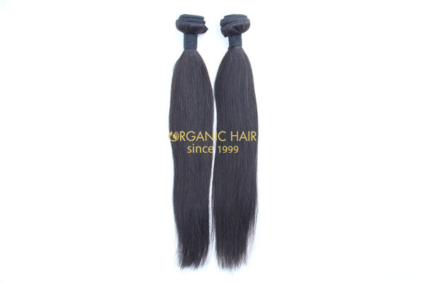 High quality black hair extensions